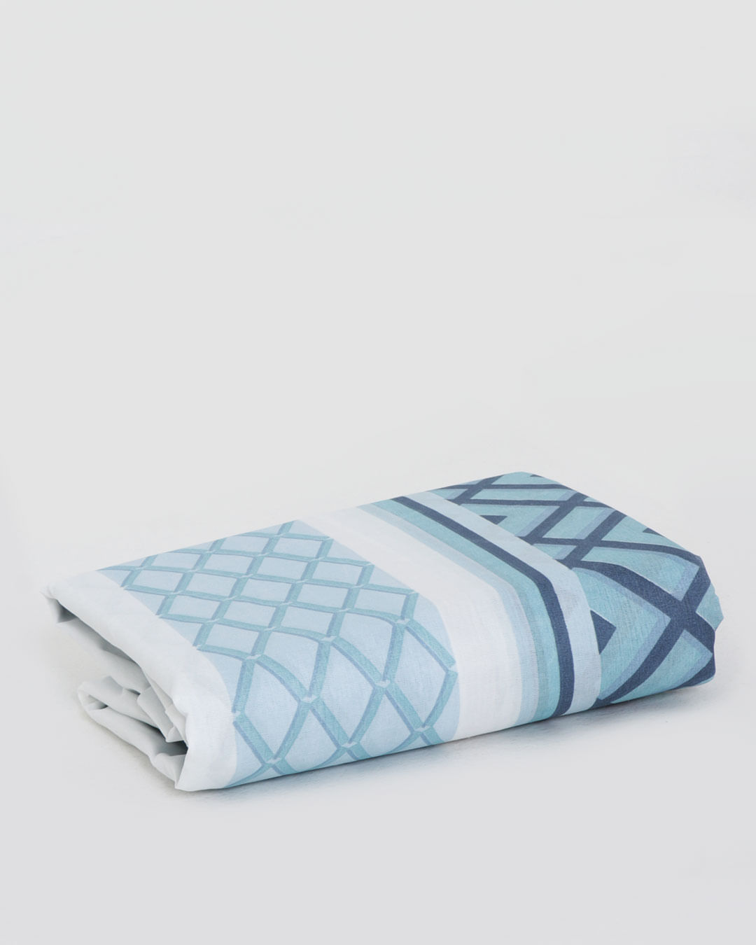 Lencol-Avulso-Queen-C-Elast-Imp---Azul-Geometrico