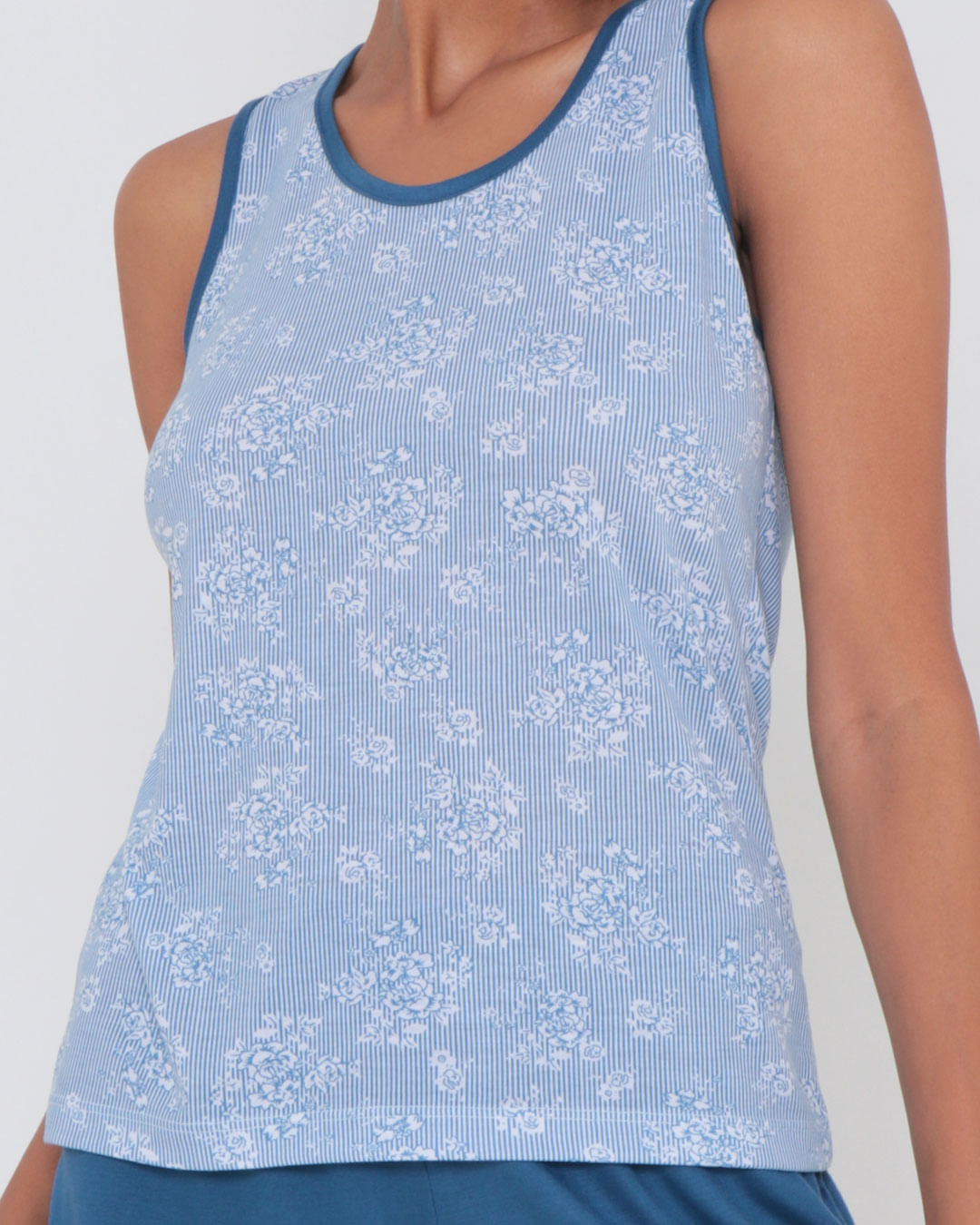 Sd-Reg-Top-Flor-Listr-Sh-Liso22118b---Azul-Listrado