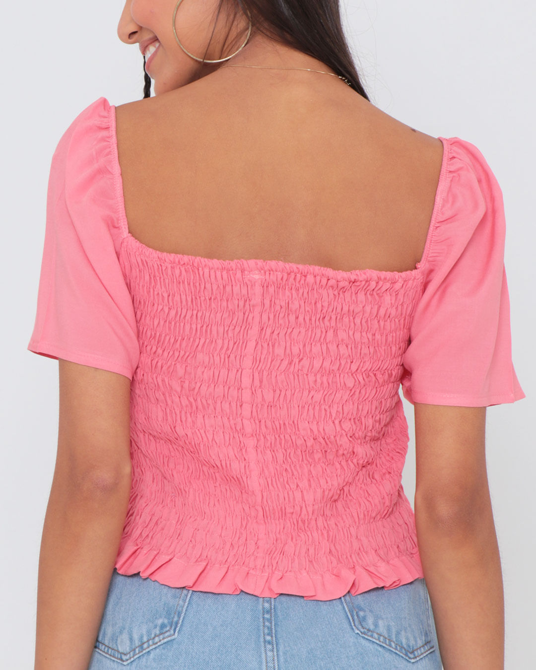 Top-Cropped-Liso-Lastex-Mga-Buf-7634rl---Rosa-Claro