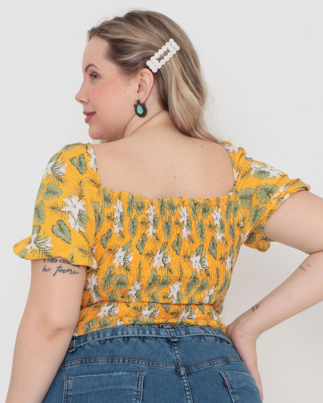 Cropped-8087pe-Estampado---Amarelo-Floral