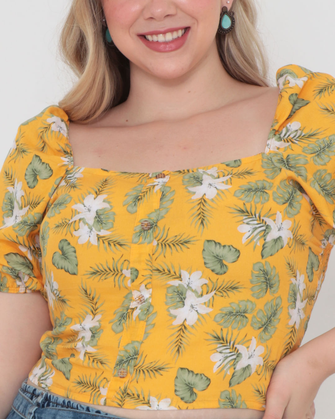 Cropped-8087pe-Estampado---Amarelo-Floral
