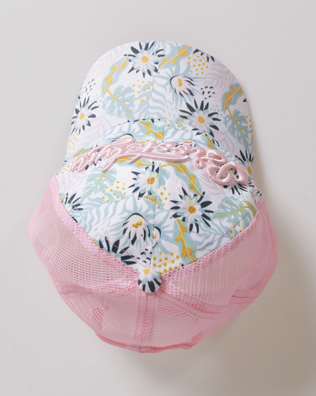 Bone-Ki814-Floral-Tela-Infa---Rosa-Claro