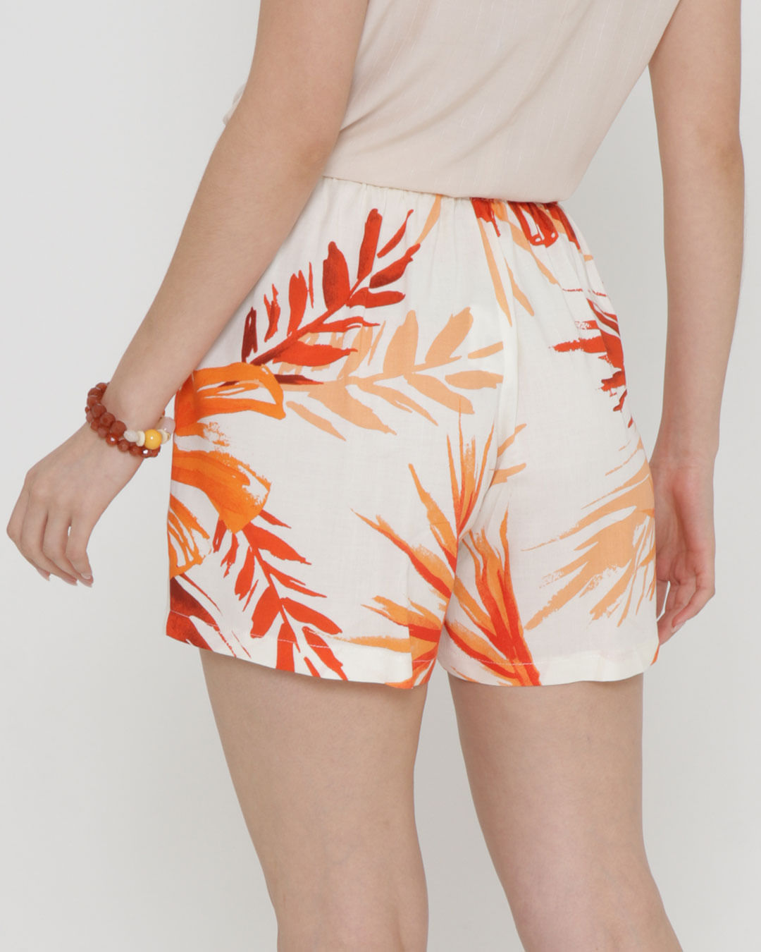 Short-3034t-Cbolso--Estampado---Laranja-Floral