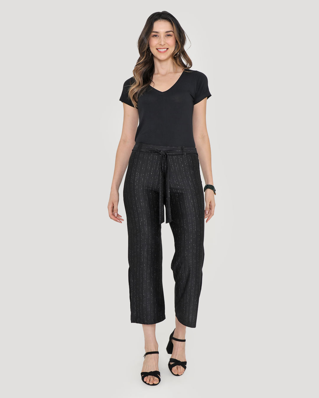 Calca-3612-Fio-Lurex---Preto-Listrado