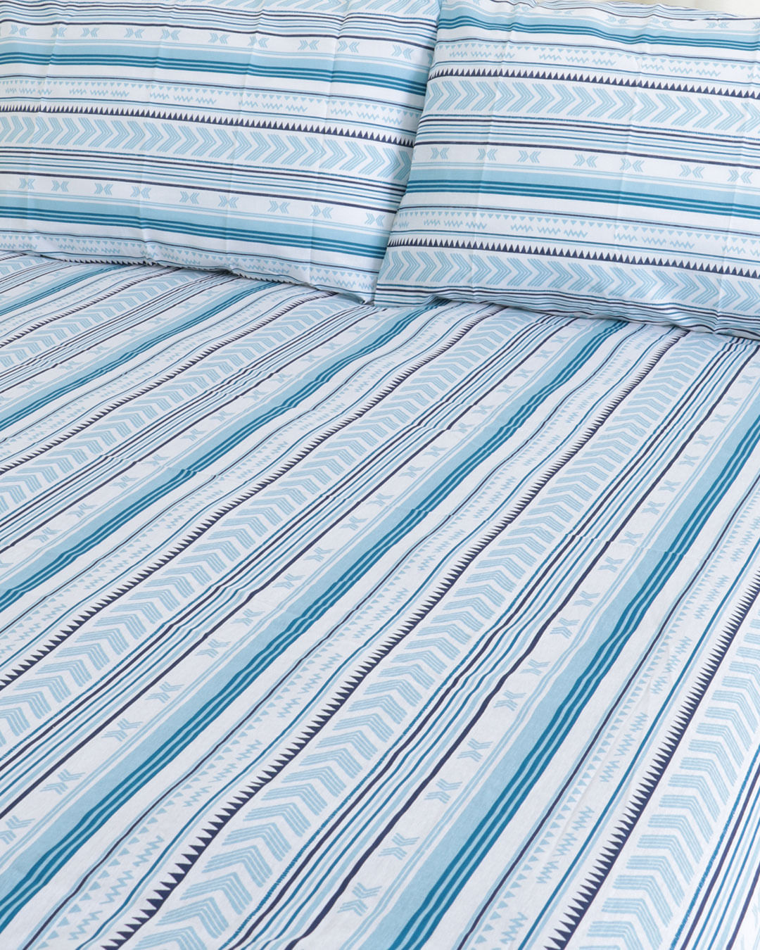 Jg-De-Cama-Queen-Daniel-Azul---3-Pc---Azul-Listrado