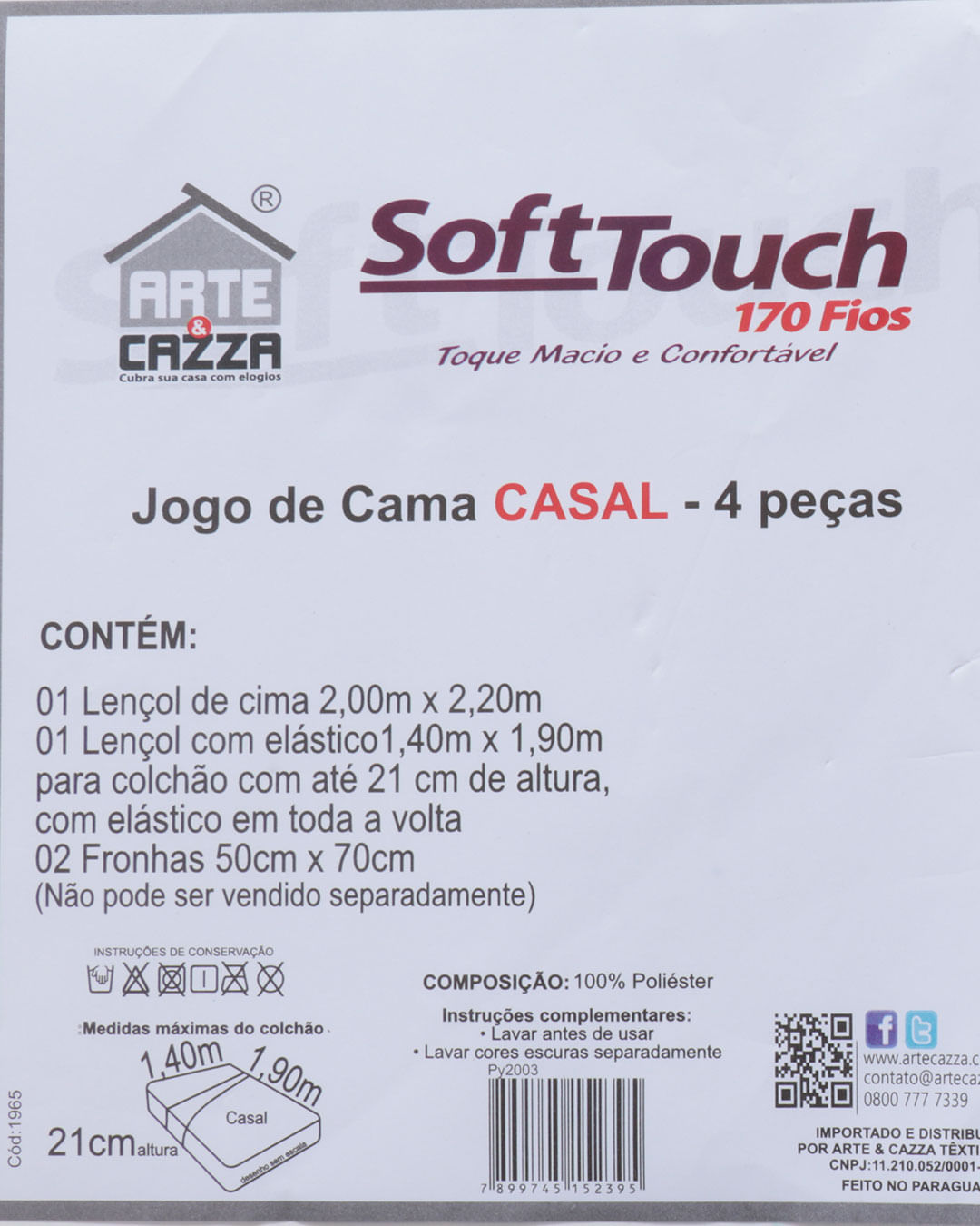 Jogo-Ac2003-Microfibra-Casal-4pcs---Azul-Claro