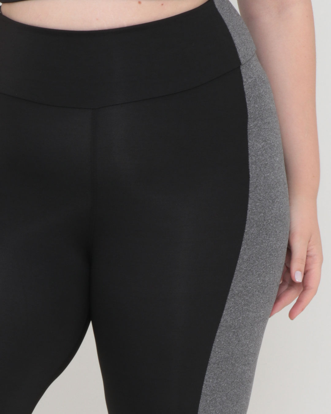 Legging-T0024--Plus-Corsario-Crecorte---Cinza-Claro