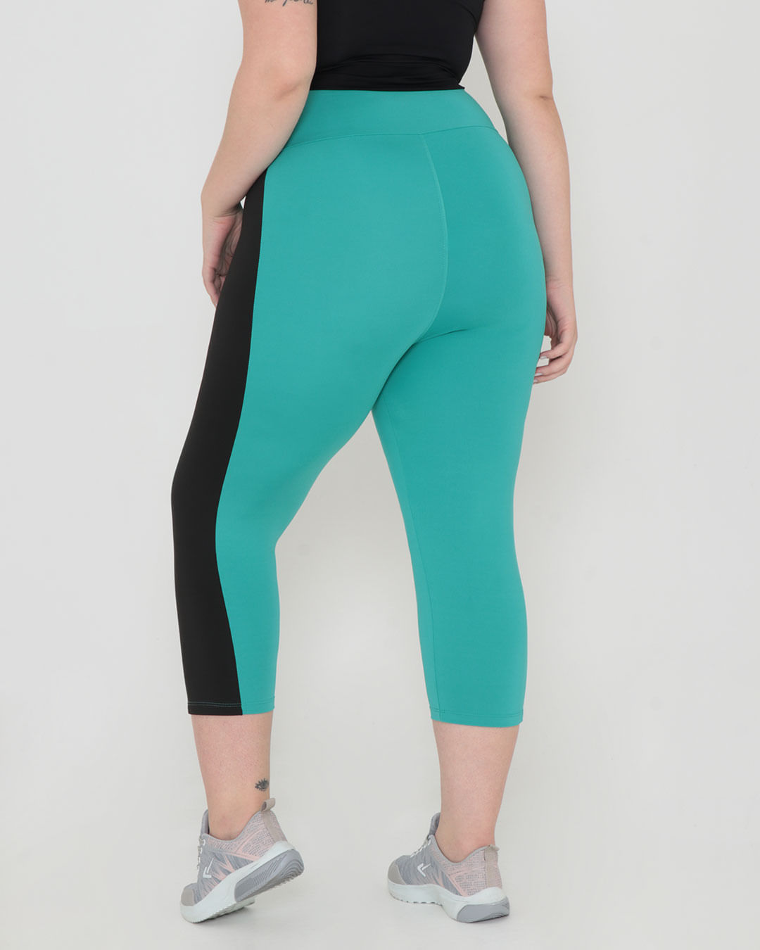 Legging-T0024--Plus-Corsario-Crecorte---Verde-Claro