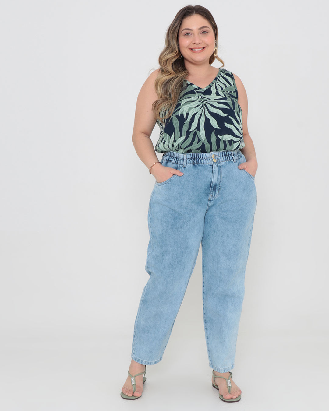 Calca-34952-Jeans-Clochard-Tg---Blue-Jeans-Claro