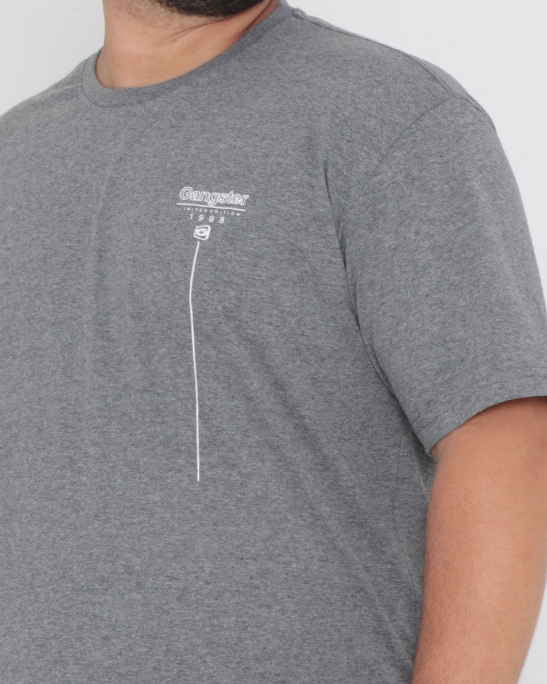Camiseta-50011572-Basic-Gangster-Plus---Cinza-Medio