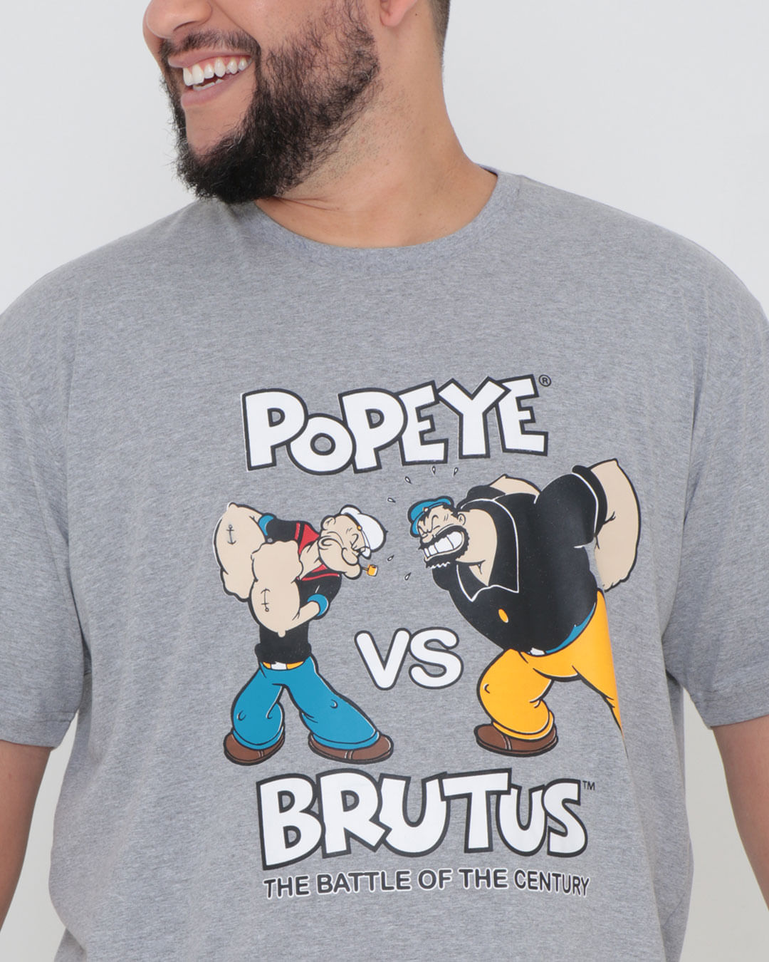 Camiseta-50011586-Popeye-Gangster-Plus---Cinza-Claro
