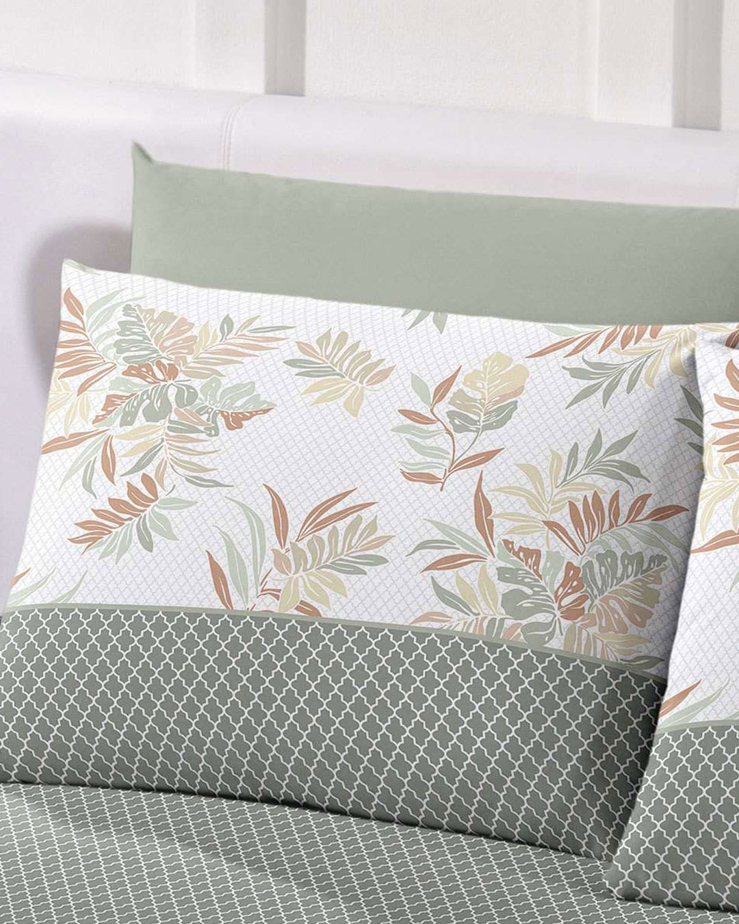 Jg-Cama-Royal-Queen-Pampulha-Verde---Verde-Floral