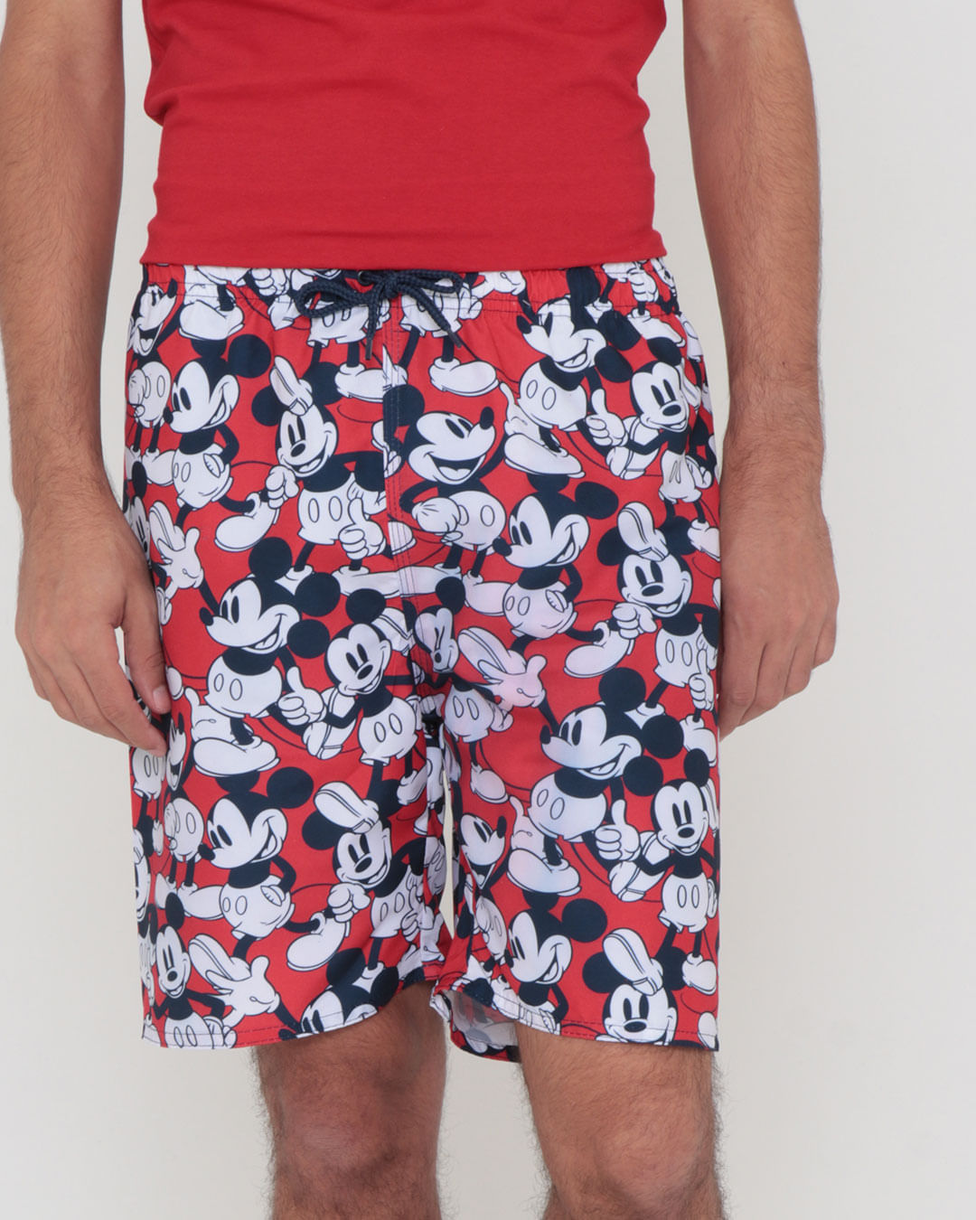 Bermuda-Tt11109-Mickey-Mc-M1016---Vermelho-Claro