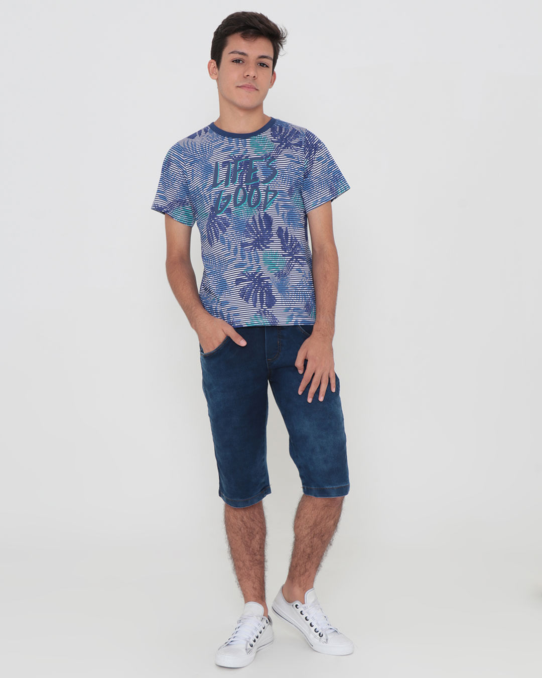 Camiseta-To004253-Mc-M1016-Trop---Azul-Listrado