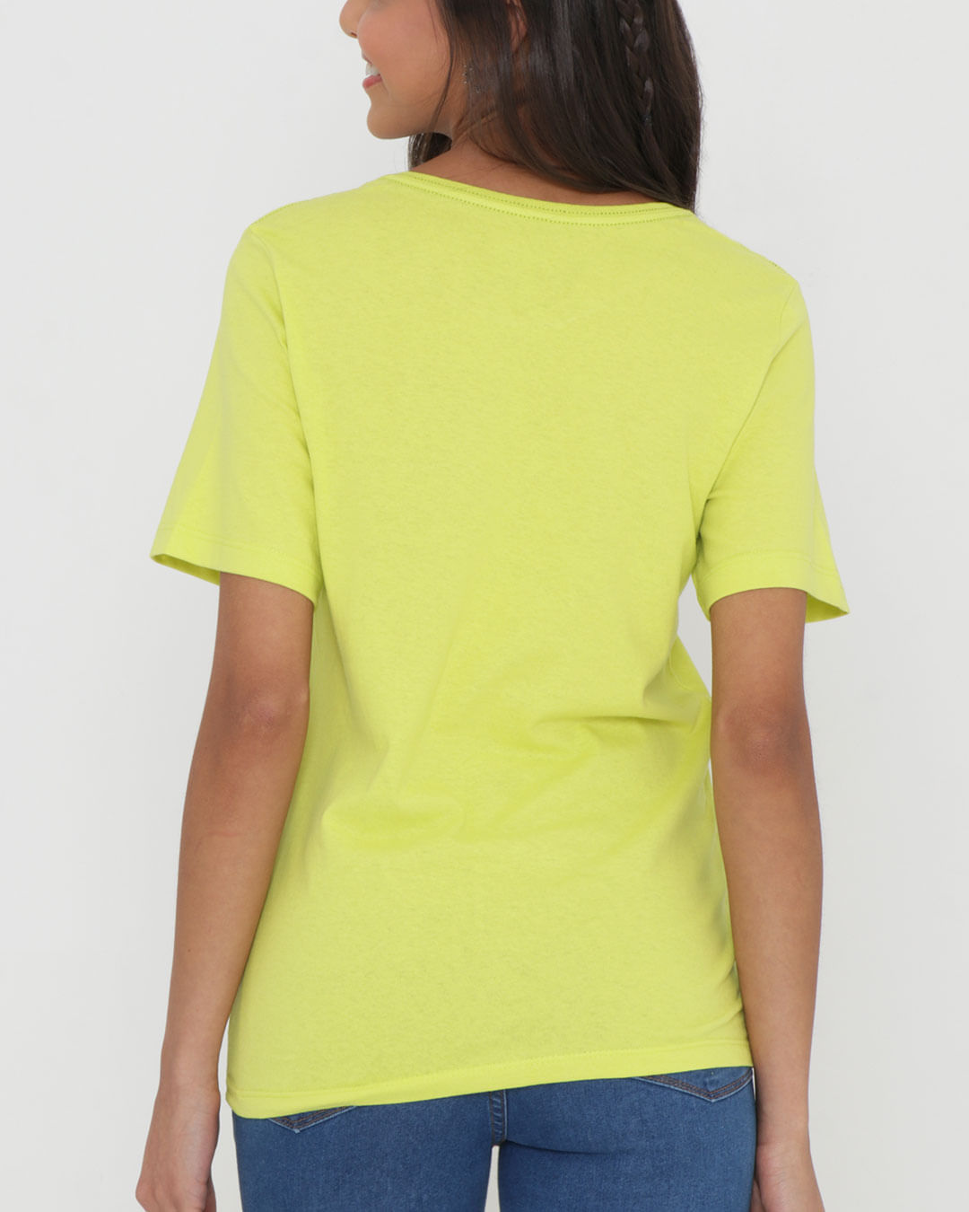 Camiseta-Frase-Linda-F1868---Verde-Medio