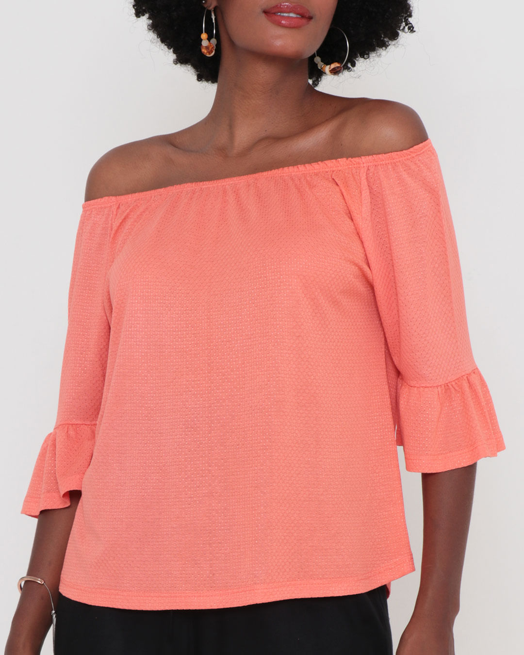 Blusa-1014291a104-Malha-Trabalhada---Laranja-Claro