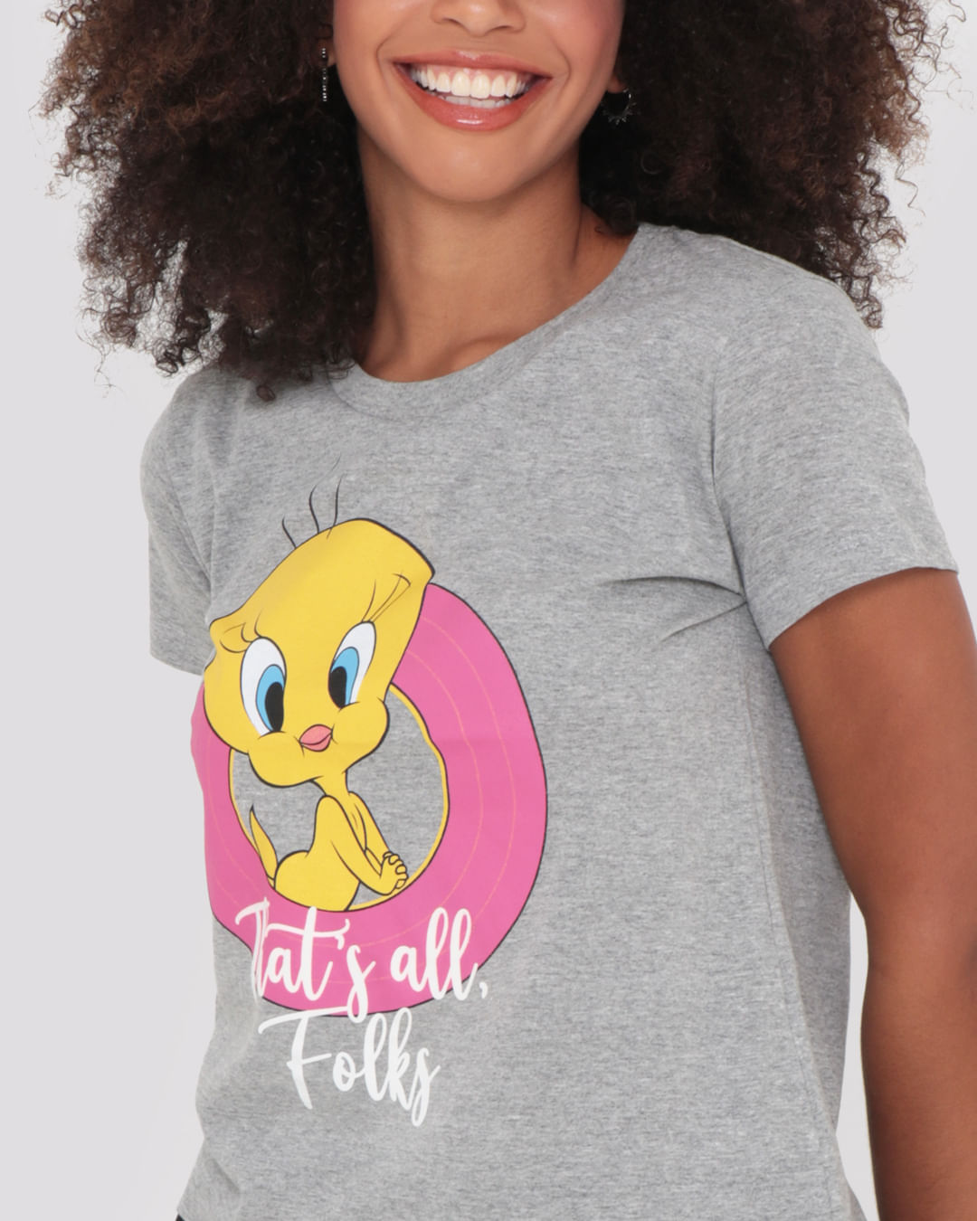 T-Shirt-Piu-Piu-Mescla-P2-Bl608---Cinza-Claro