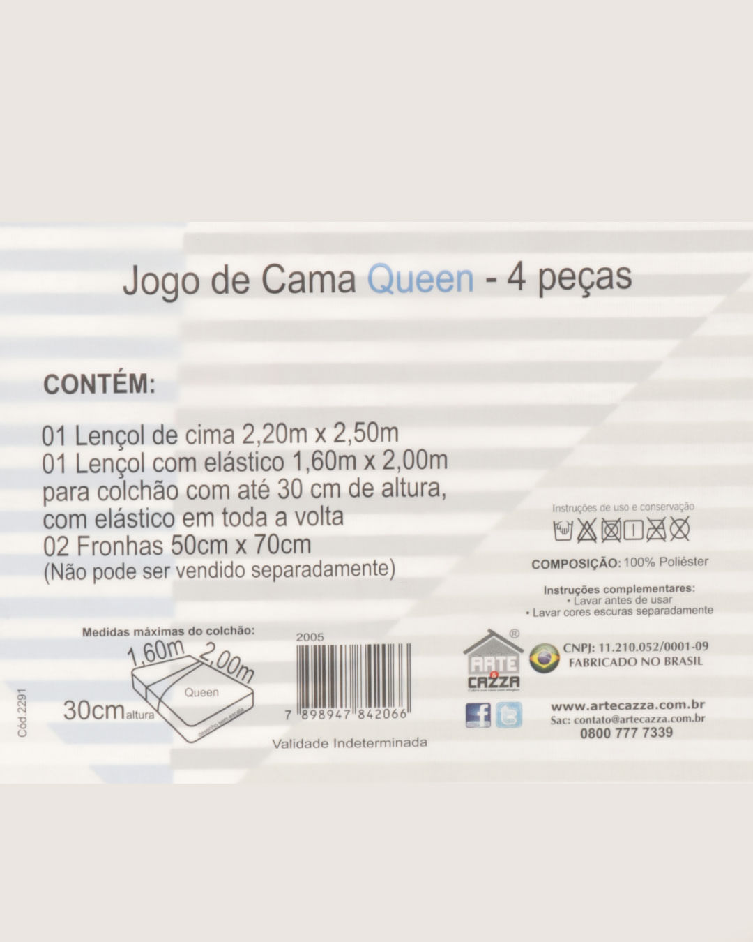 Jogo-Ac2005-Microfibra-Queen-4-Pcs---Verde-Listrado