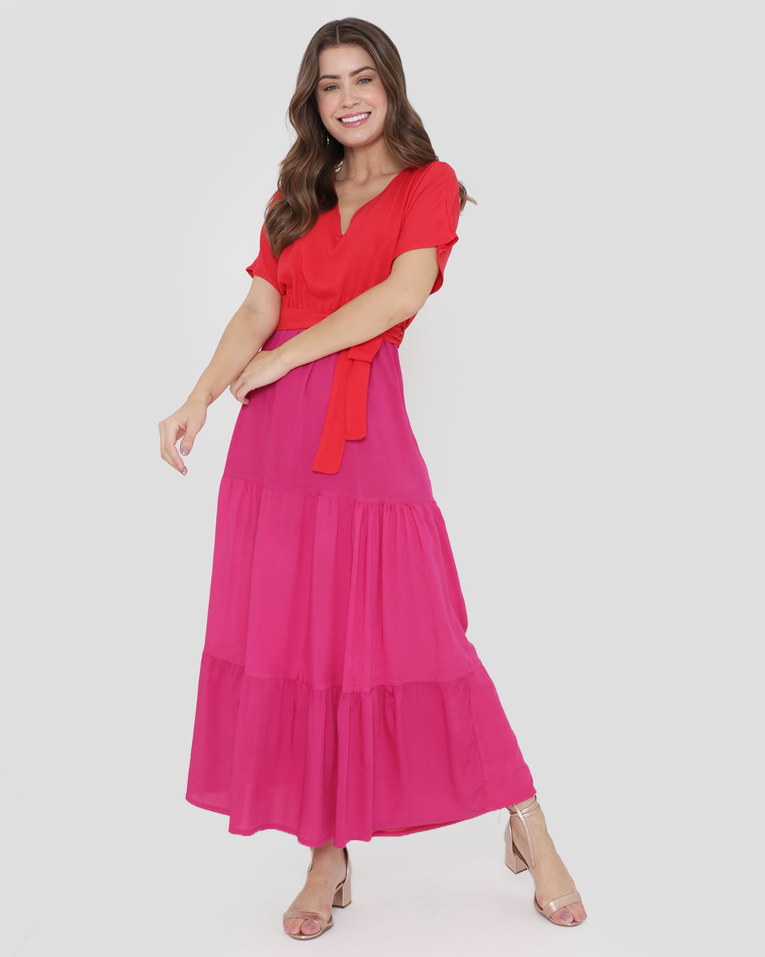 Vestido-40021-Bicolor-C-Cinto---Vermelho-Claro