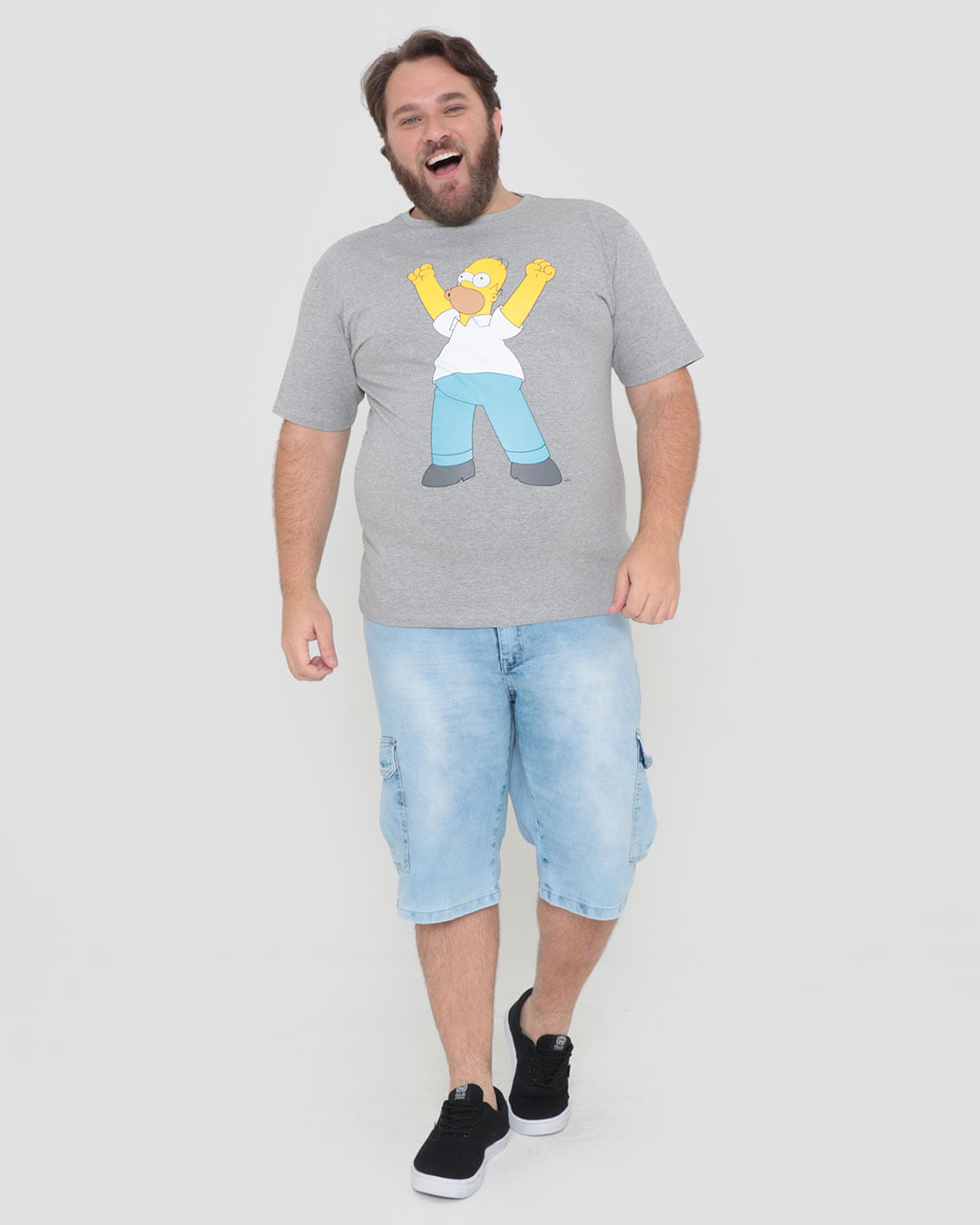 Camiseta-Sim121031-Simpsons-Plus---Cinza-Claro