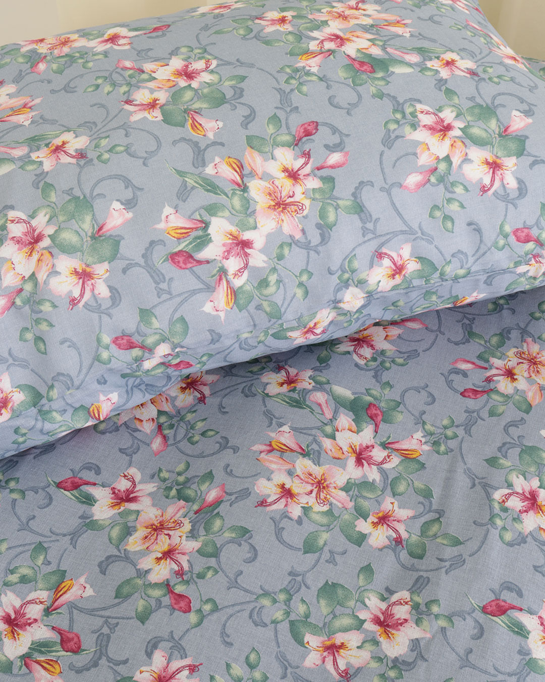 Jg-Cama-Solteiro-Trellis-Azul---2-Pc---Azul-Claro