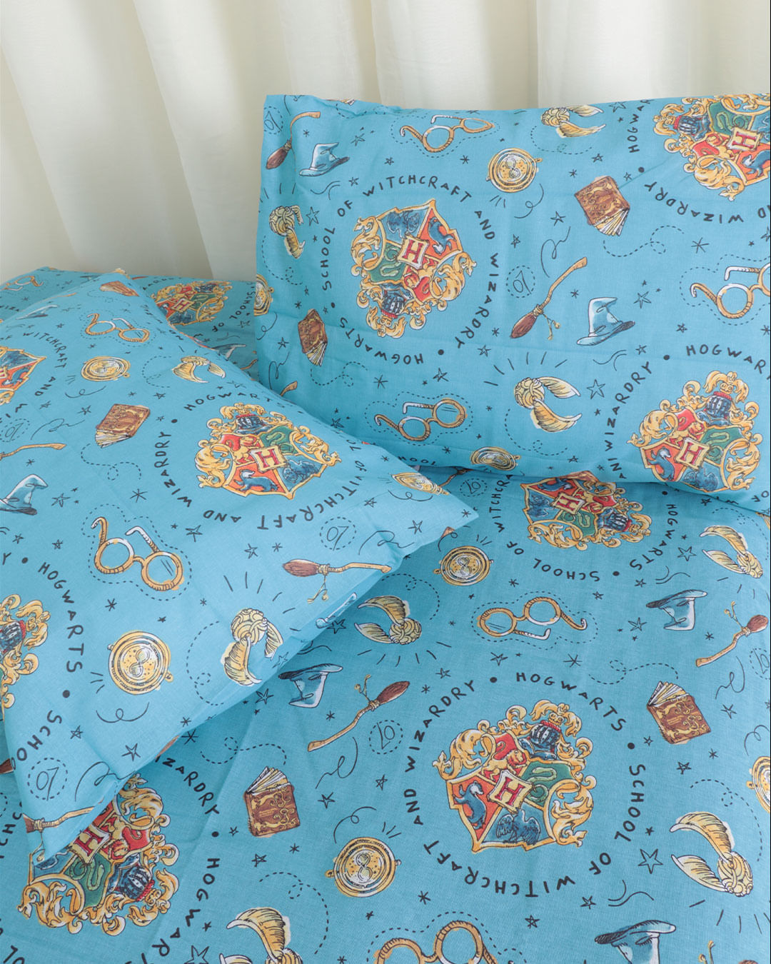 Jg-De-Cama-Casal-Harry-Potter--2pcs---Azul-Medio