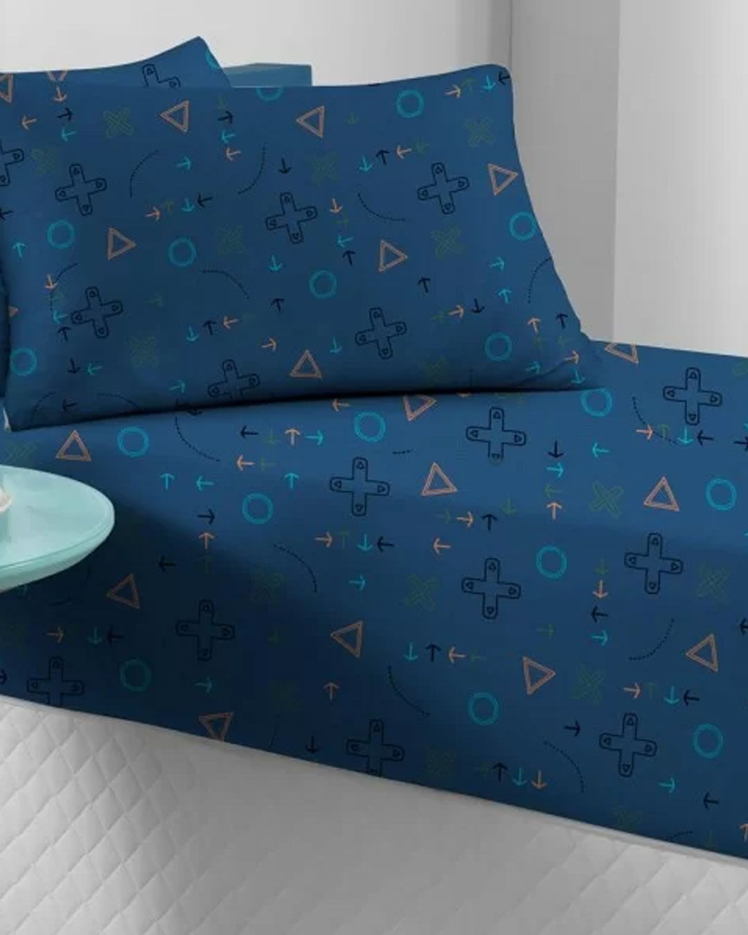 Jg-Cama-Solt-Menino-02-Pcs---Azul-Escuro