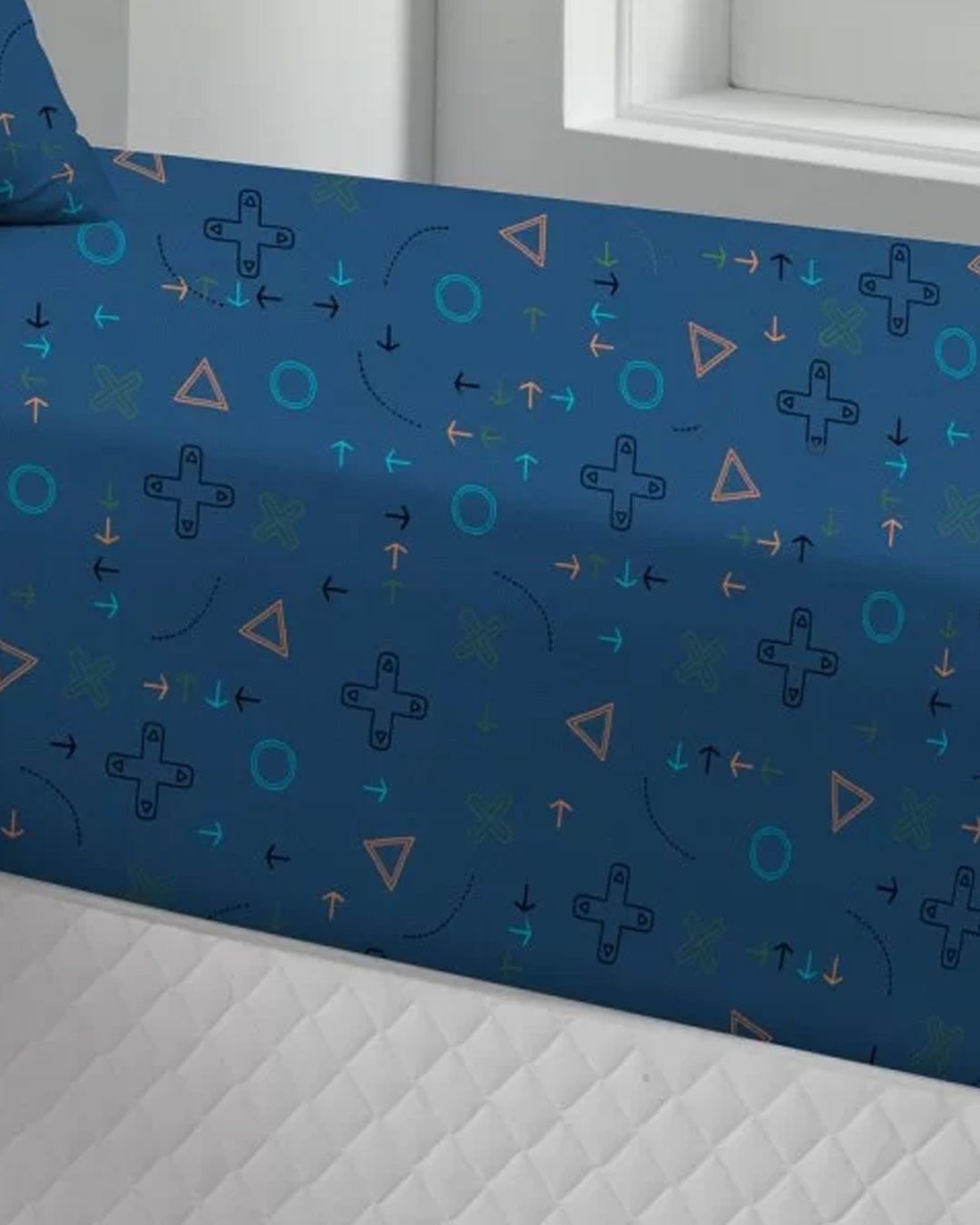 Jg-Cama-Solt-Menino-02-Pcs---Azul-Escuro