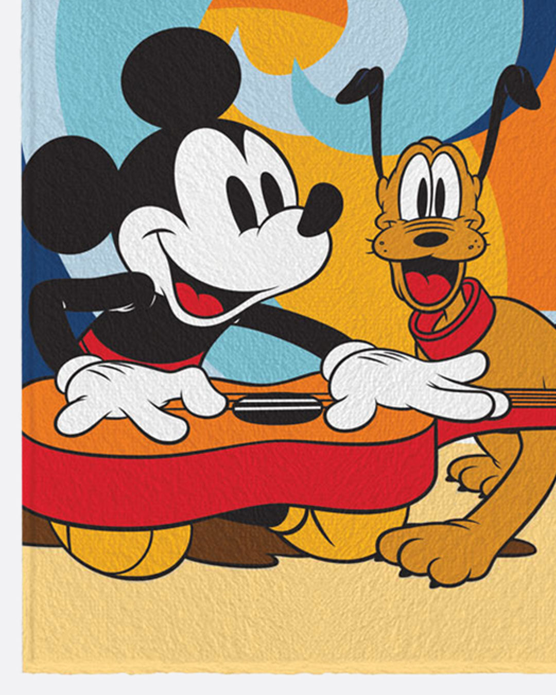 Toalha-Bh-Felpuda-Mickey-60x120---Amarelo-Claro