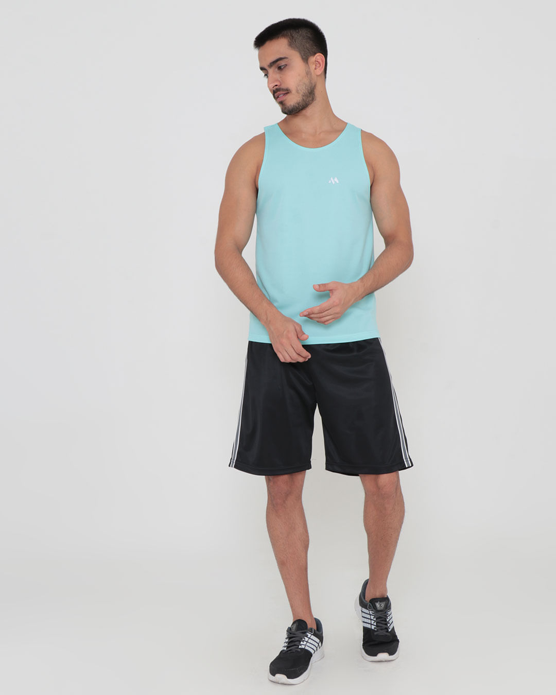 Regata-Modella-Bas-Dryfit-Azul-Tifany---Azul-Claro