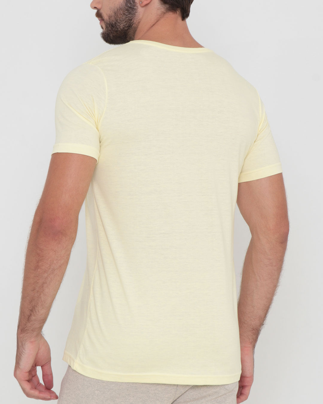 Camiseta-Frase-Felicidade-Pgg---Amarelo-Claro