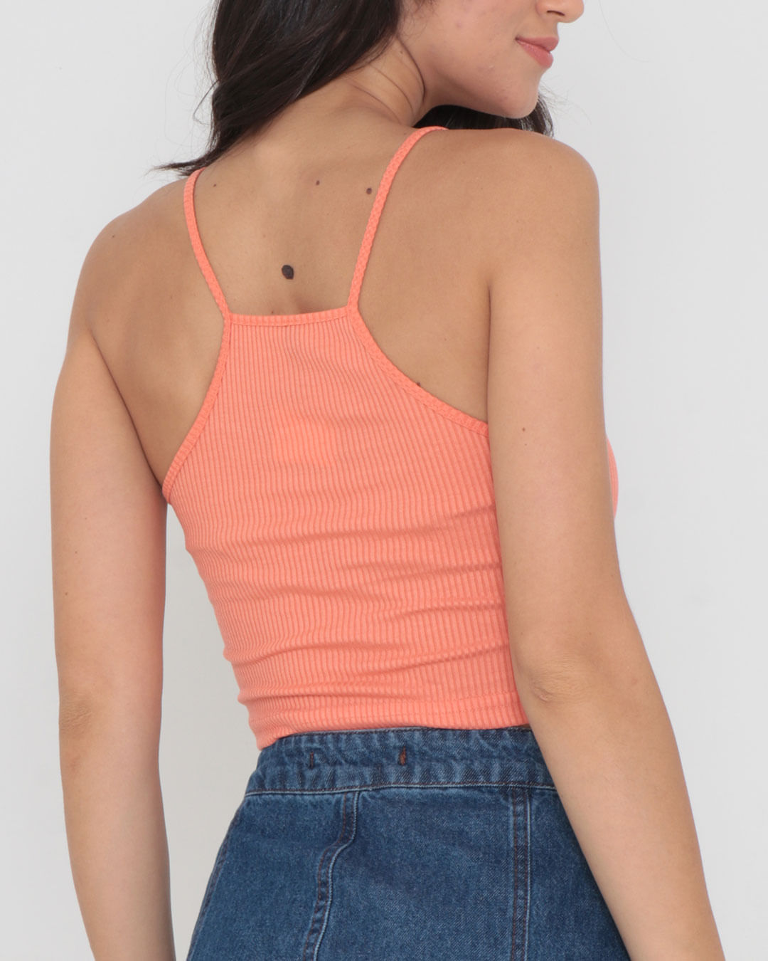 Regata-8177rl-Cropped-Ribana-Alcinha---Laranja-Claro
