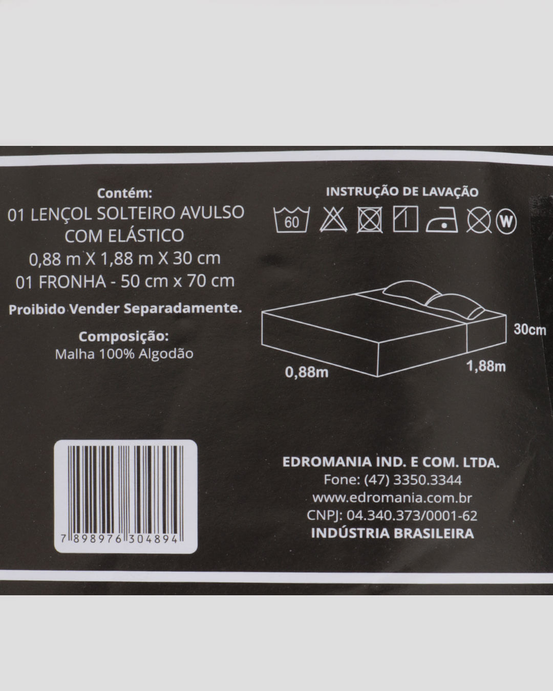 Jg-De-Cama-Solteiro-Slim-2-Pcs---Azul-Escuro