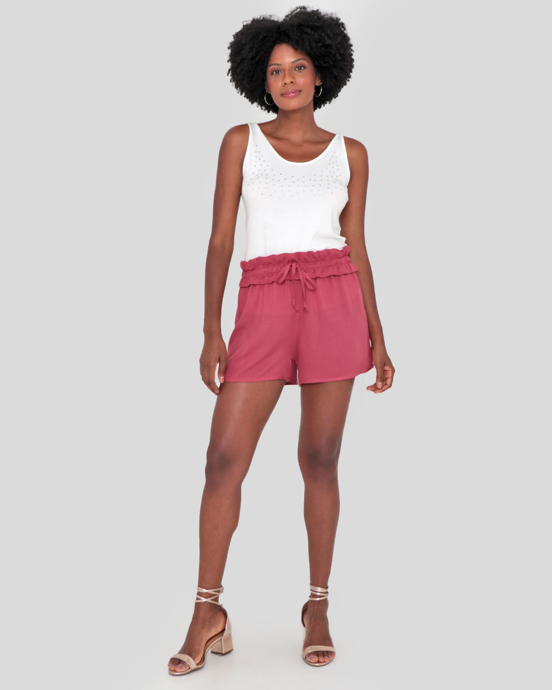 Short-8173rl-Clochard-Liso---Rosa-Medio