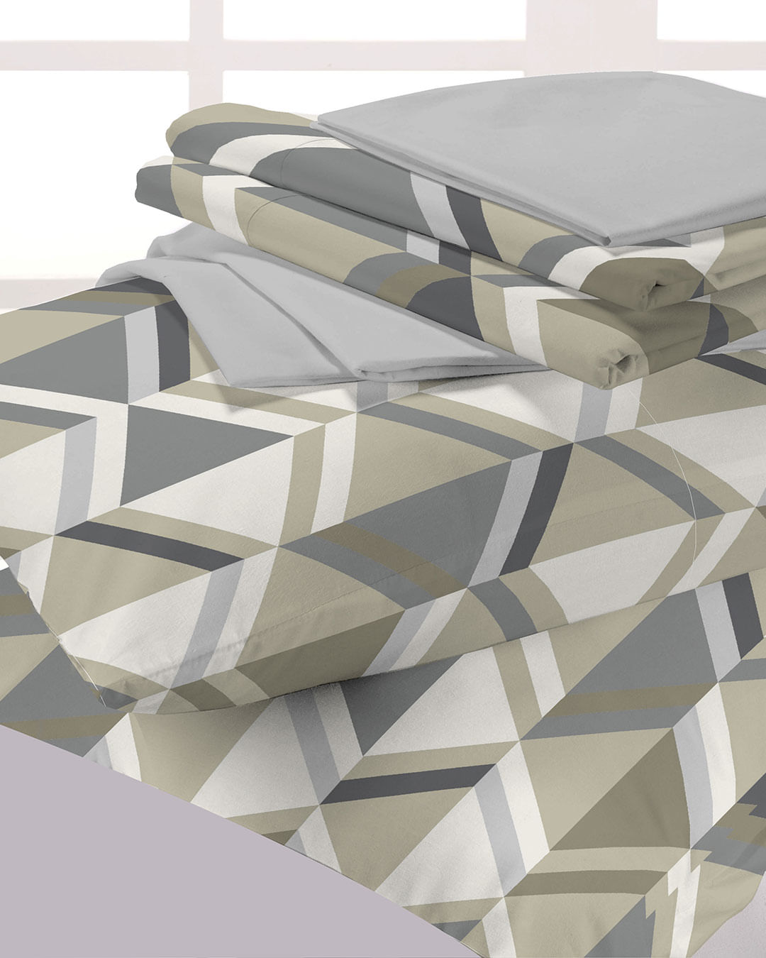 Jogo-De-Cama-Casal-Simples-Celastico-3p---Bege-Claro