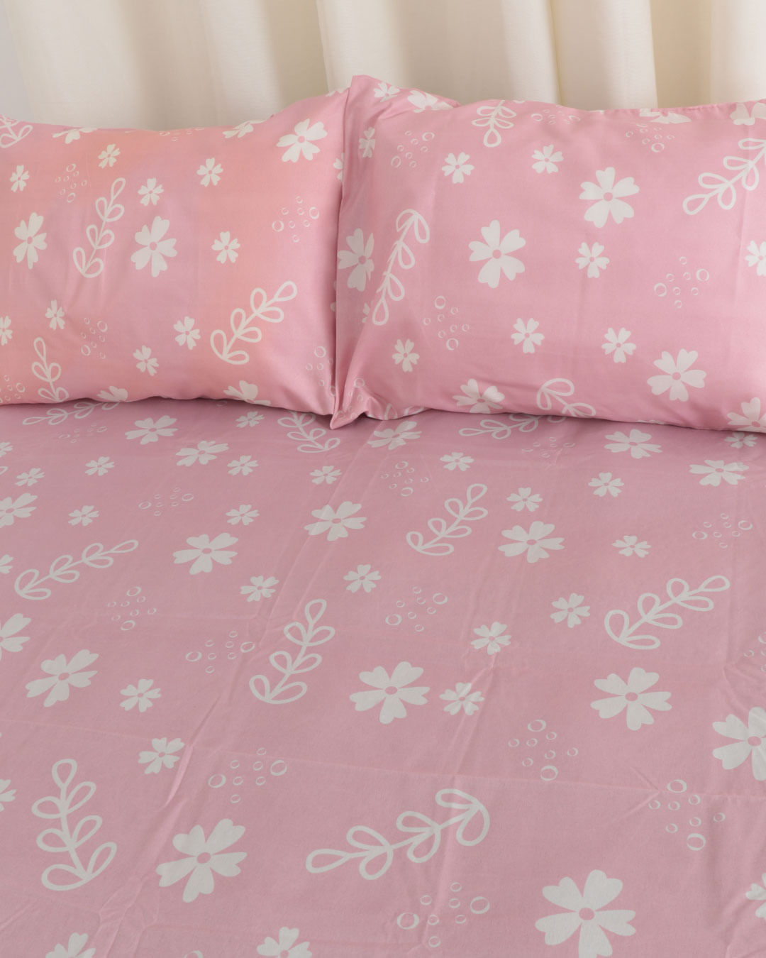 Jogo-De-Cama-Casal-Simples-Celastico-3p---Rosa-Claro