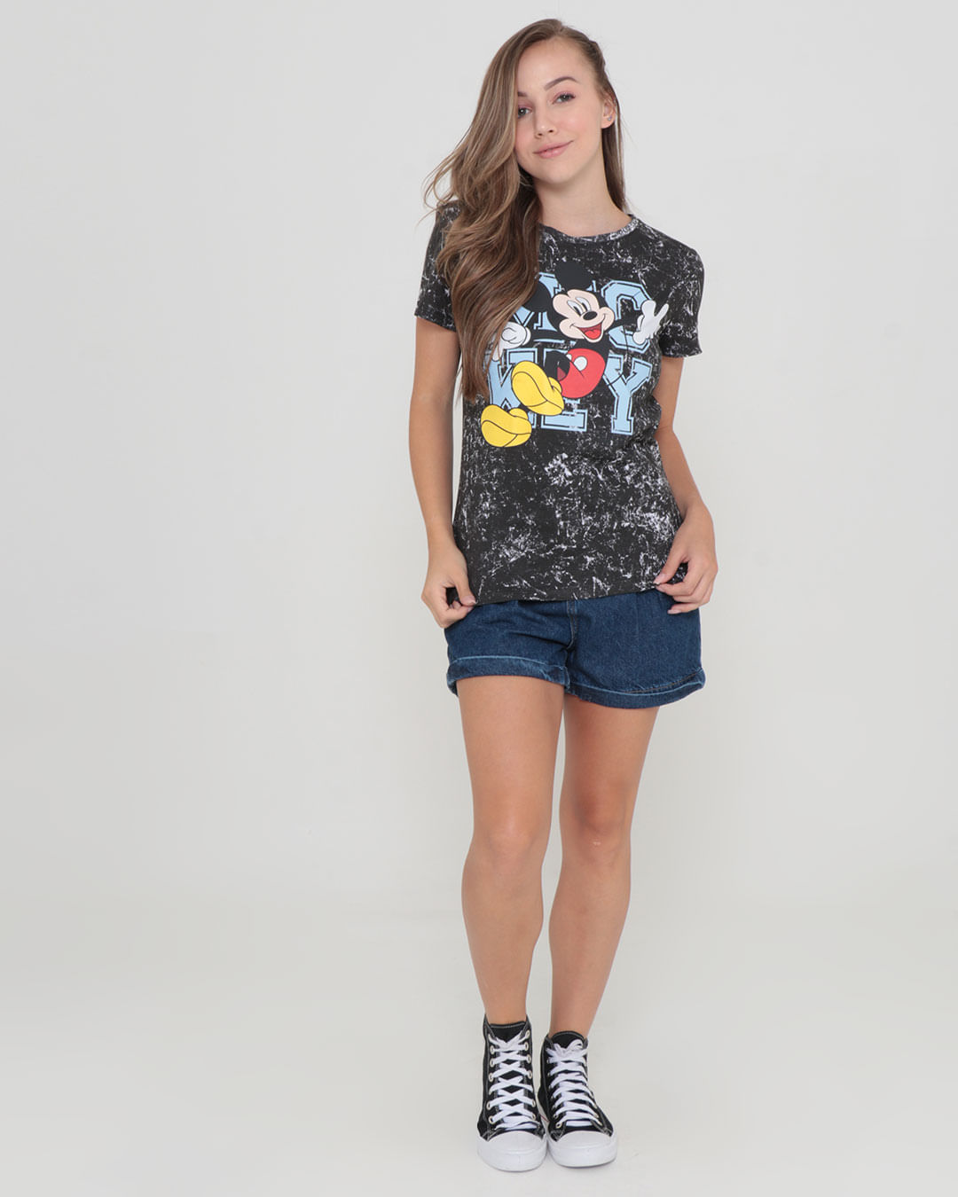 Camiseta-Mickey-Marmorizado-R1577---Preto