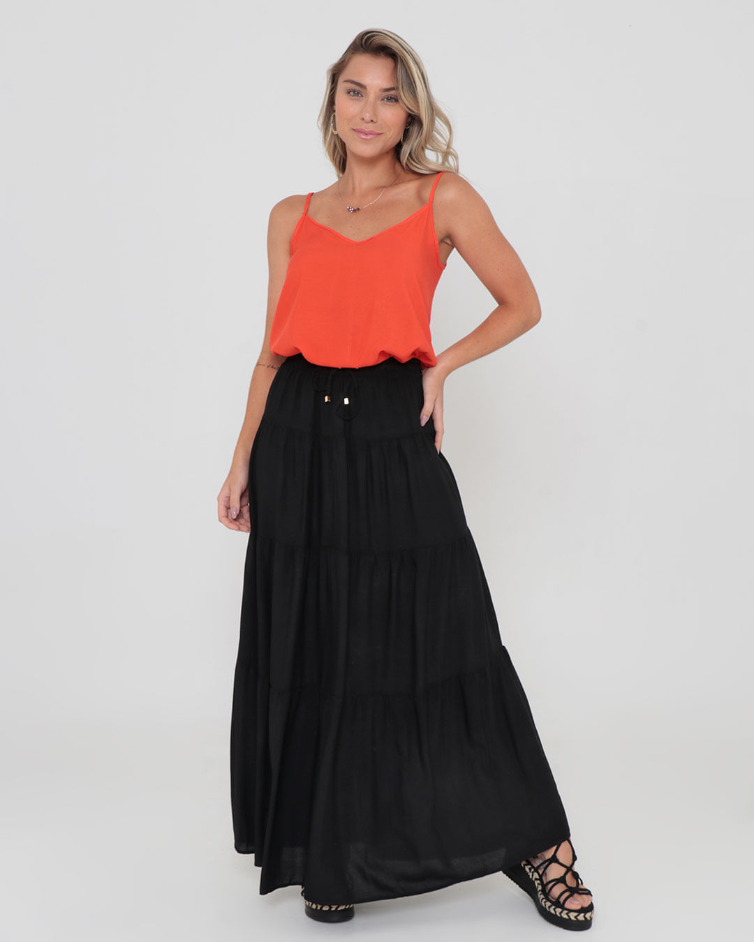 Saia-430126-C-Babados-Lisa---Preto