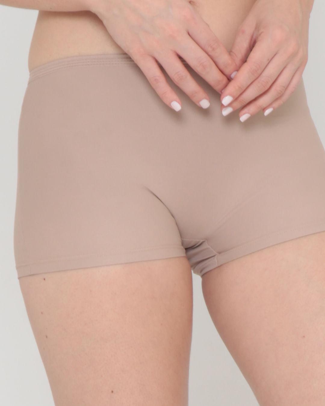 Short-Poliamida---Bege-Medio