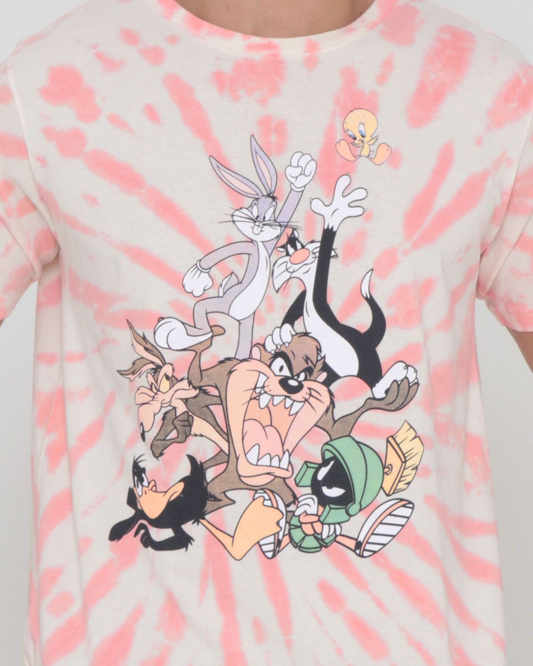 Camiseta-Ttj135-Looney-Tunes-Pgg---Rosa-Claro