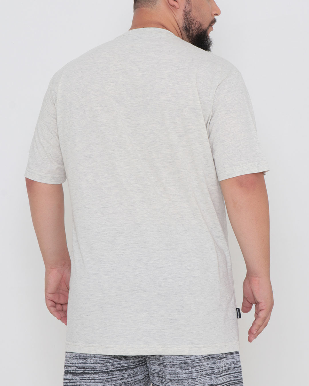 Camiseta-50011591-Garfield-Gangster-Plus---Cinza-Claro
