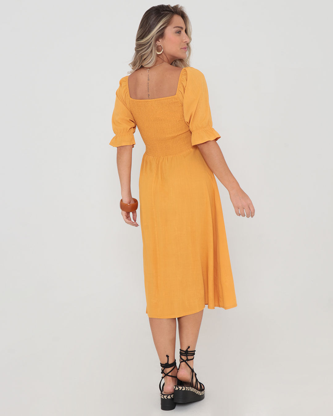 Vestido-7822-C-Lastex-Liso---Mostarda--Claro
