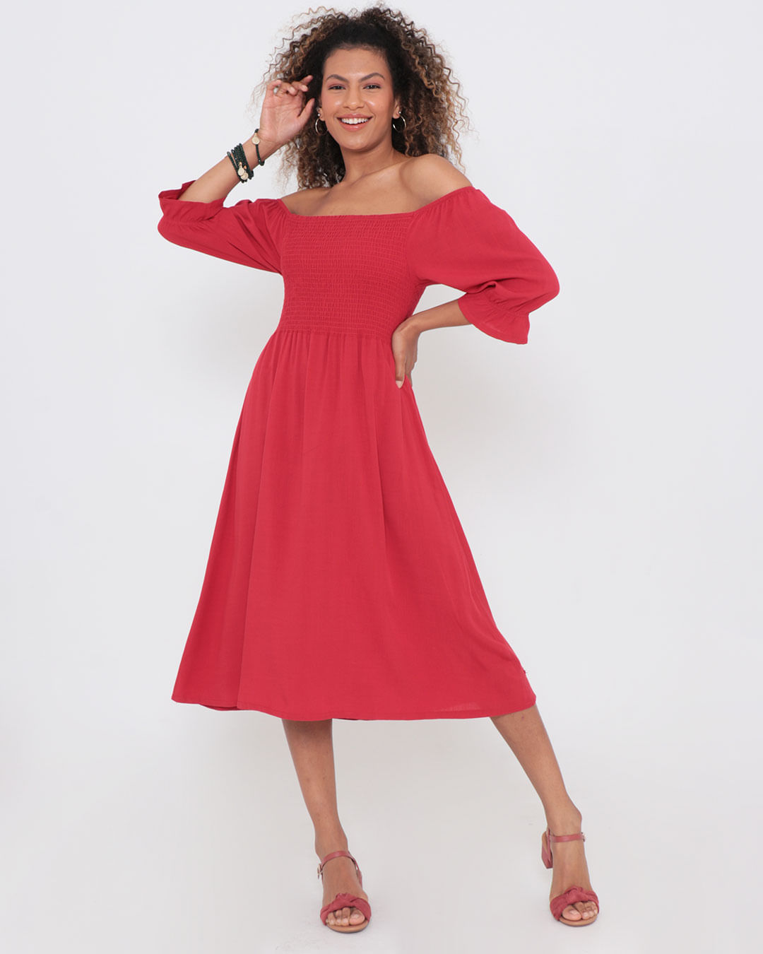 Vestido-7822-C-Lastex-Liso---Vermelho-Claro