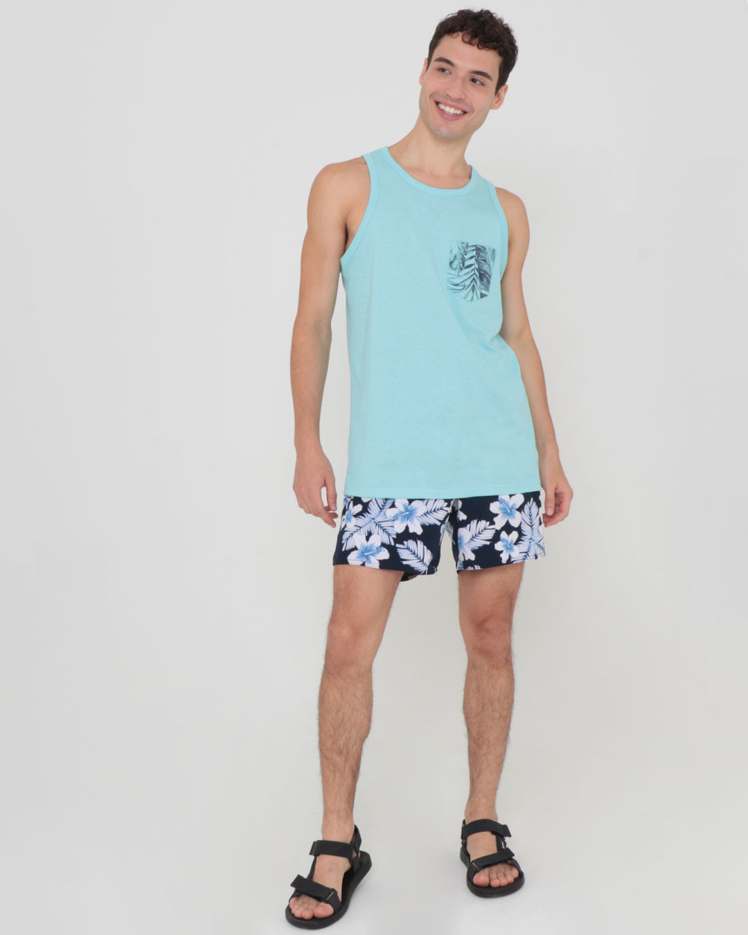 Shorts-2680-Tec-Tecno-Cordao-Azul-El238---Azul-Floral