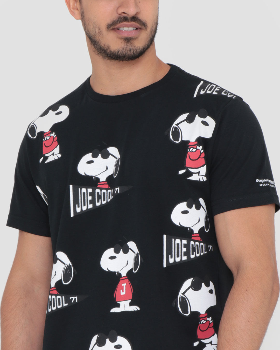Camiseta-10161415-Snoopy-Gangster---Preto