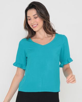 Blusa-8303rl-C-Babados-Manga---Azul-Medio