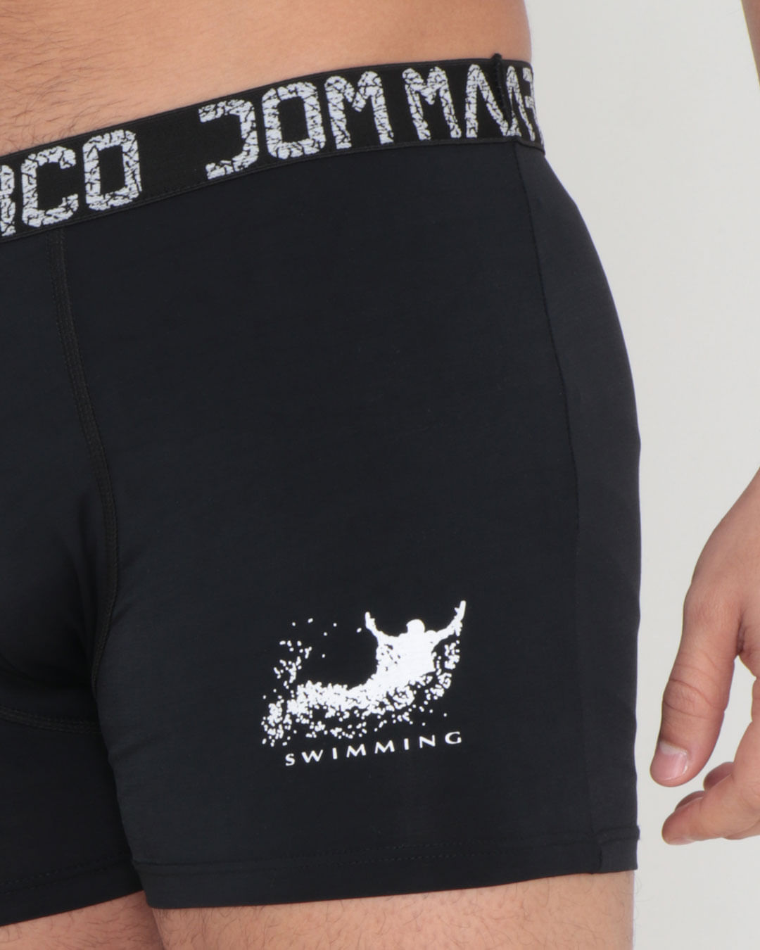 Cueca-8590-Boxer-Microfibra-Adulto---Preto-Xadrez