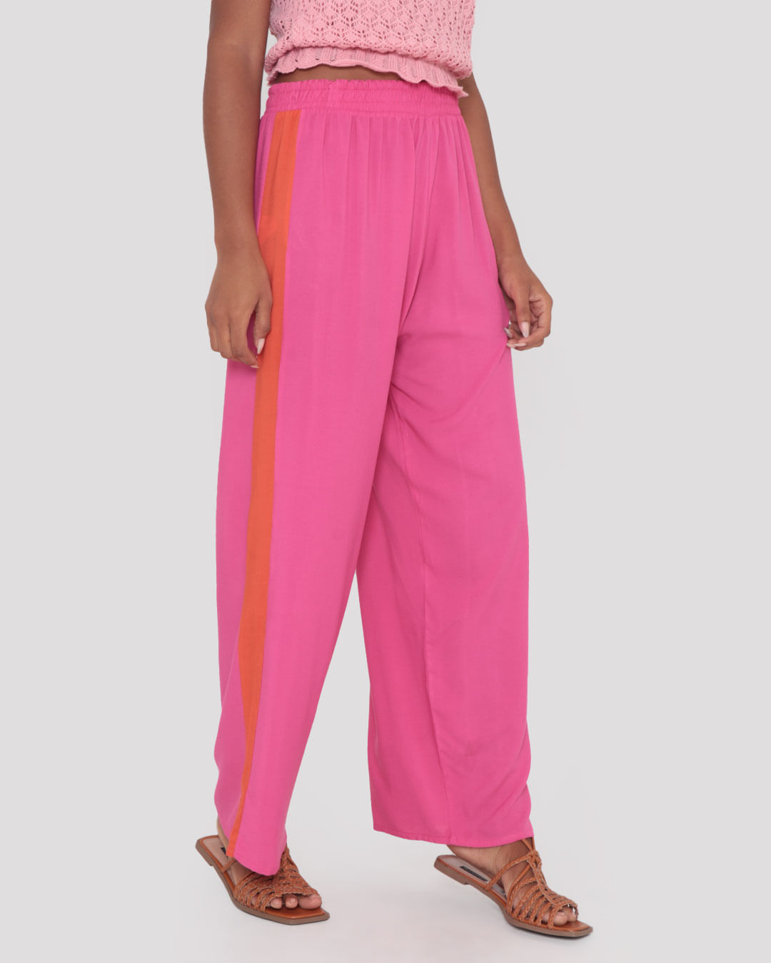 Calca-8205rl-Tec-Plano-Faixa-Lateral---Rosa-Medio