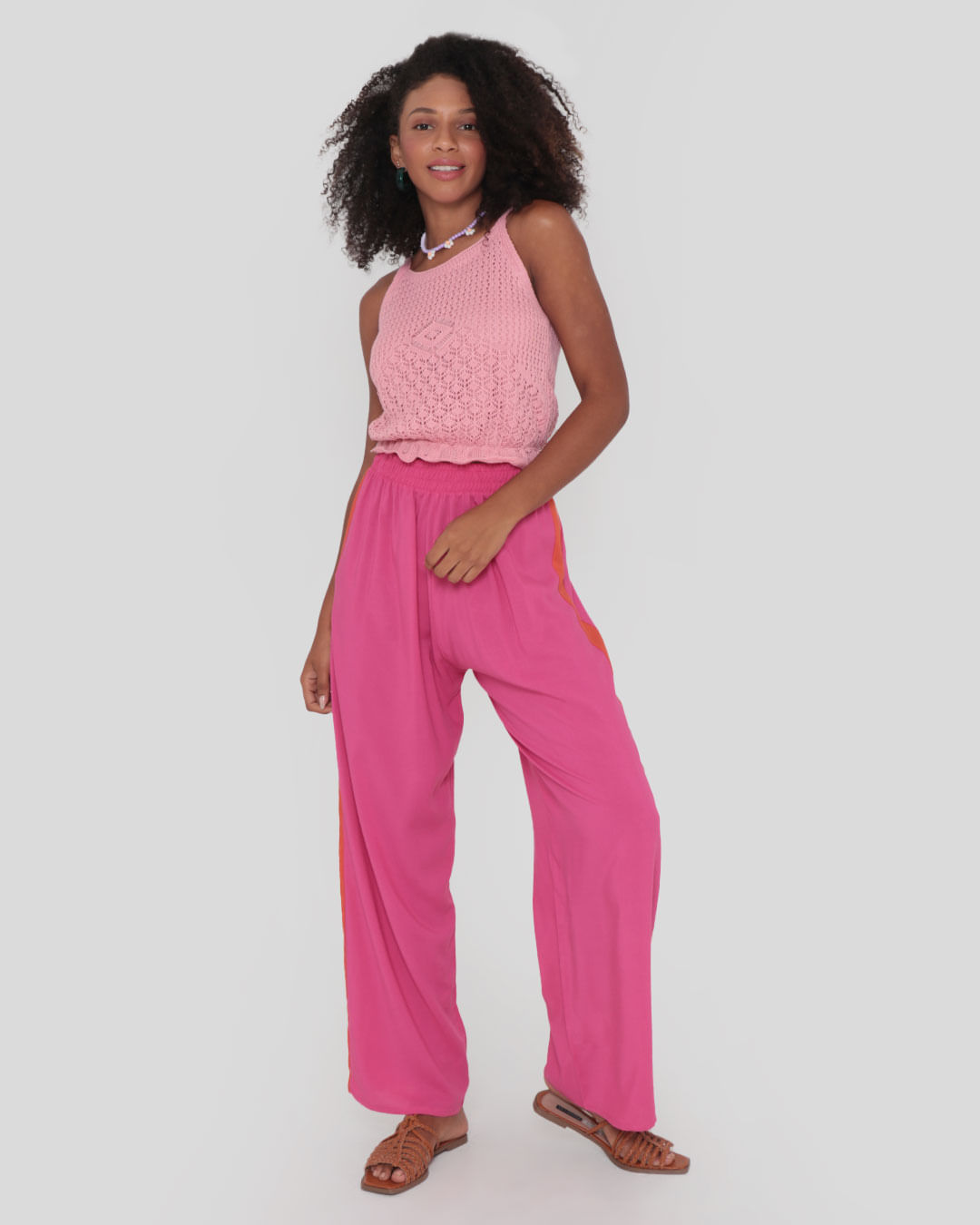 Calca-8205rl-Tec-Plano-Faixa-Lateral---Rosa-Medio