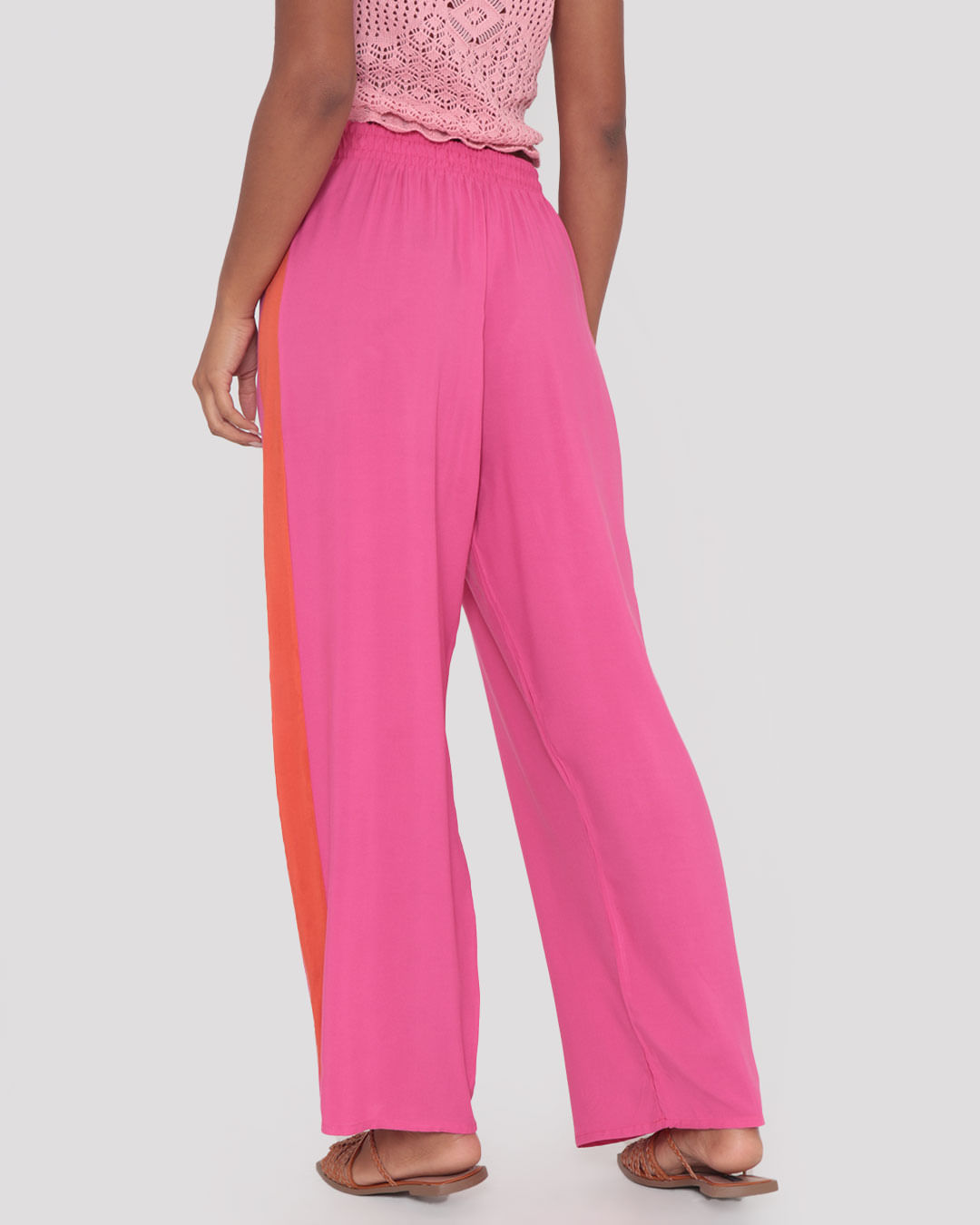 Calca-8205rl-Tec-Plano-Faixa-Lateral---Rosa-Medio